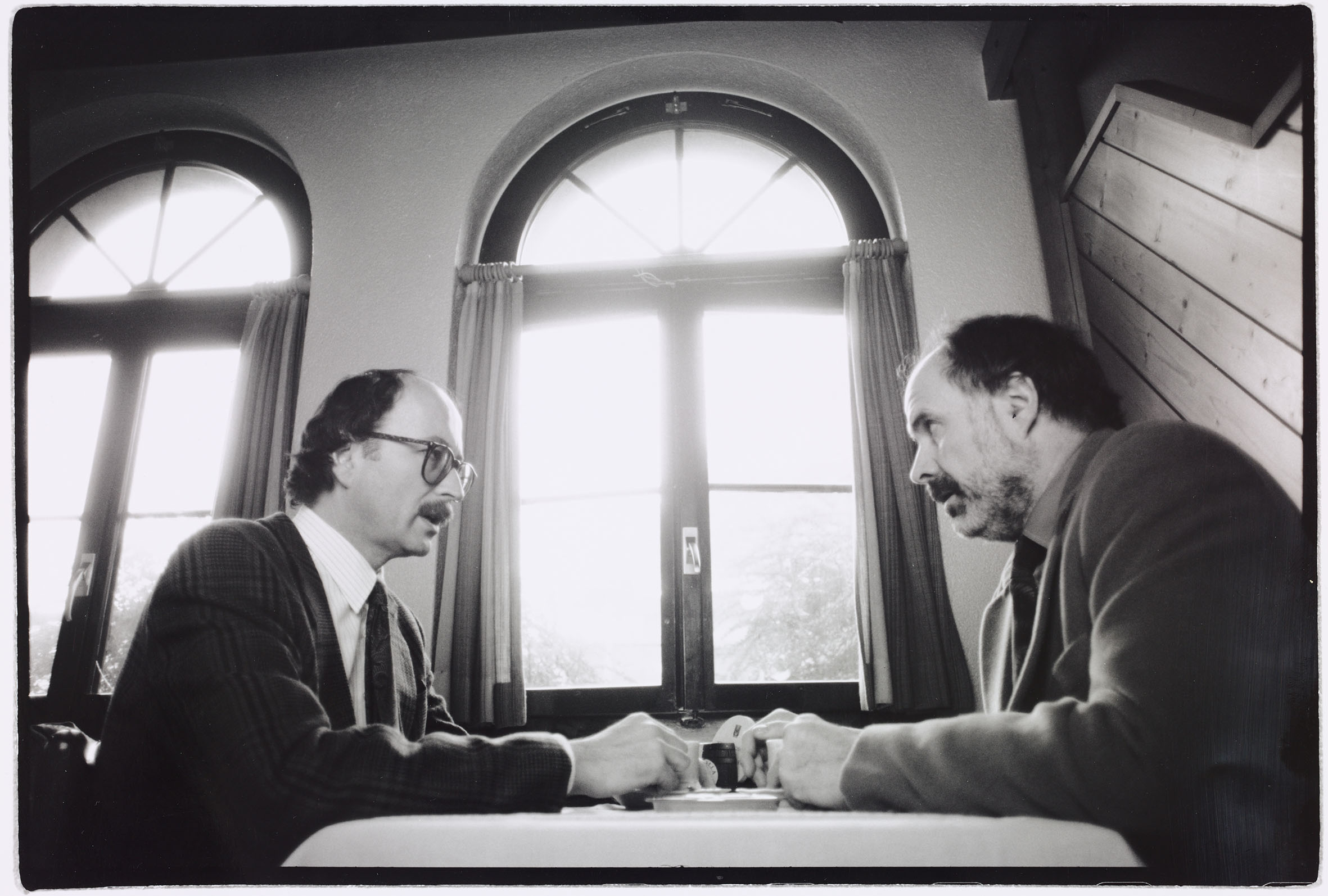 Willy und Peter Michel in der Gründungszeit